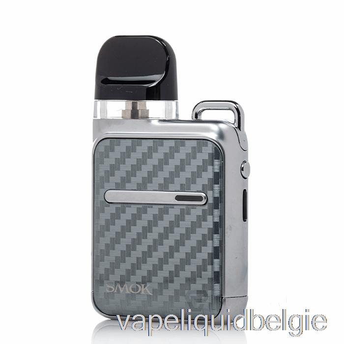 Vape België Smok Novo Master Box 30w Pod-systeem Zilver Koolstofvezel